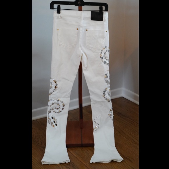 Roberto Cavalli Embroidered Denim - Picture 2 of 2